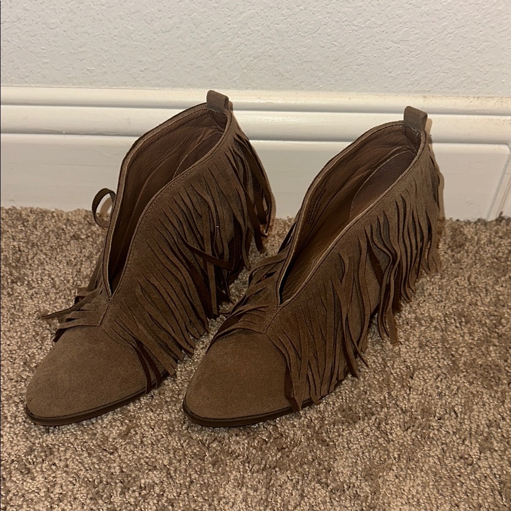 Fringe Booties - image 1